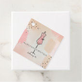 ドレス型枠抽象芸術ファッションブティックプライス フェイバータグ (インサイチュ)