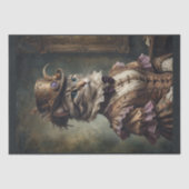 ドレス姿のノーブルビクトリアンミラエレガントディ猫 薄葉紙 (正面)