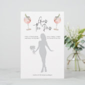 ドレス当てゲーム ブライダルシャワー ゲーム (スタンド正面)