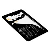 ドレス&タックス – 4x6日付磁石を保存 マグネット (右側)