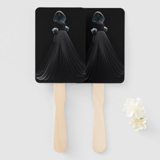 ドレス ハンドファン (正面&裏面)