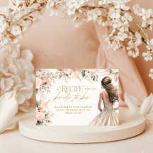 ドレス・レシピ・ガウン・ドレス・フラワーブライダルシャワー・エンクロージャー