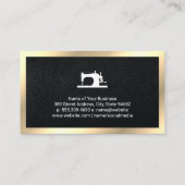 ドレス |裁縫機 |シームストレス 名刺 (裏面)