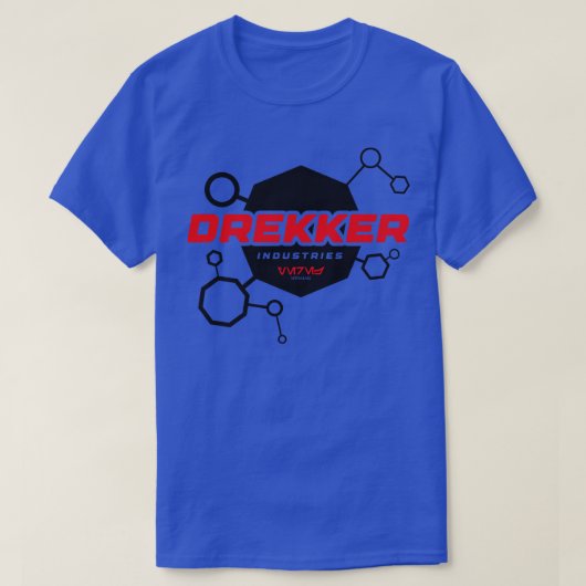 ドレッカー産業 Tシャツ (デザイン正面)