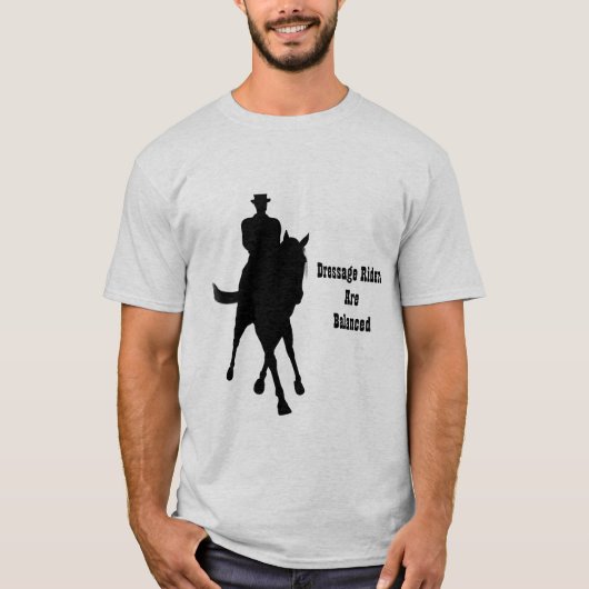 ドレッサーのライダーはバランスが取れている Tシャツ (正面)