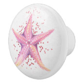 ドレッサーやナイトスタンド用スターフィッシュノブ セラミックノブ (右)