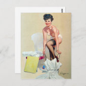 ドレッシングピンアップ ポストカード (正面/裏面)