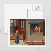 ドレッシングルームのインテリアの姿 ポストカード (正面/裏面)