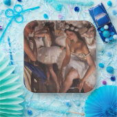 ドレッシングルームのバレリーナ（Serebriakova著） ペーパープレート (パーティー)