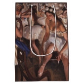 ドレッシングルームのバレリーナ（Serebriakova著） ミディアムペーパーバッグ (裏面)