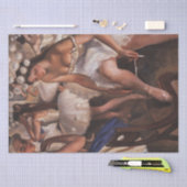 ドレッシングルームのバレリーナ（Serebriakova著） 薄葉紙 (クラフト)