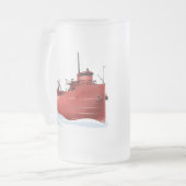 ドレッジ·ミシガンはマグを凍らせた フロストグラスビールジョッキ (正面左)