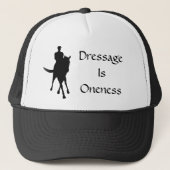ドレッセージは一体性の馬である キャップ (正面)