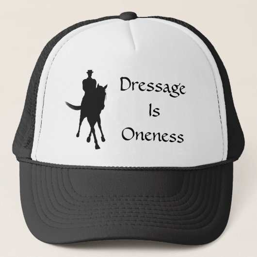 ドレッセージは一体性の馬である キャップ (正面)