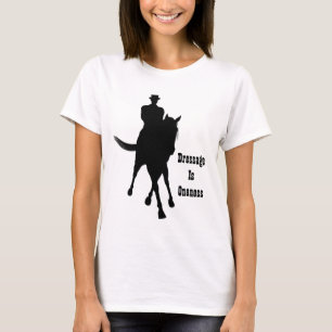 ドレッセージは一体感が薄い Tシャツ