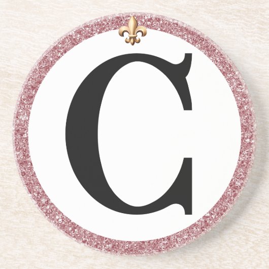 ドレッセージアリーナレター付きバラ コースター (正面)