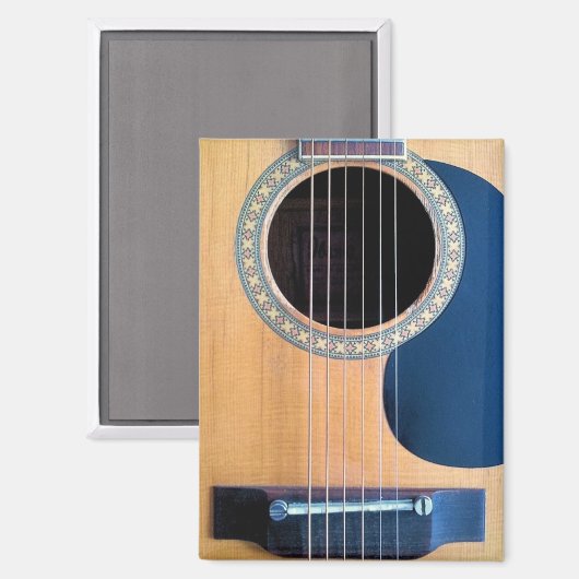 ドレッドアコースティックギター マグネット (正面/裏面)