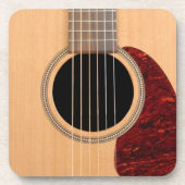 ドレッドノーアコースティック6ストリングギター コースター (正面)