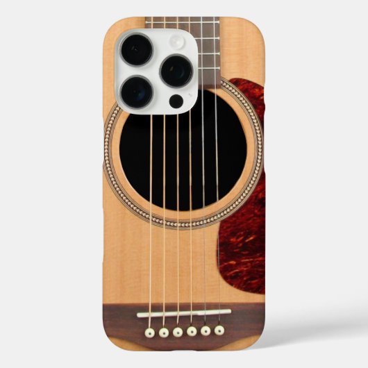 ドレッドノーアコースティック6ストリングギター Case-Mate iPhoneケース (裏面)