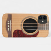 ドレッドノーアコースティック6ストリングギター Case-Mate iPhoneケース (裏面(横))