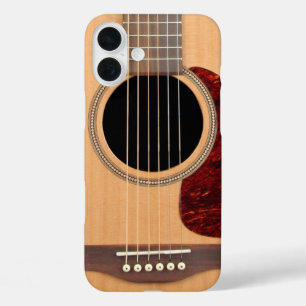 ドレッドノーアコースティック6ストリングギター iPhone 16 PLUSケース