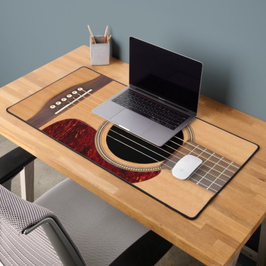 ドレッドノート アコースティック 6 弦ギター デスクマット (オフィス2)
