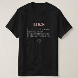 ドレッドロックの旅 Loc'sの定義 オリジナルTシャツ Tシャツ