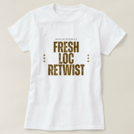 ドレッドロックス リツイスト カスタム ブラックヘア Tシャツ