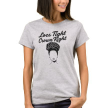ドレッドロック "Loc's Tight Crown Right" リツイストTシャツ