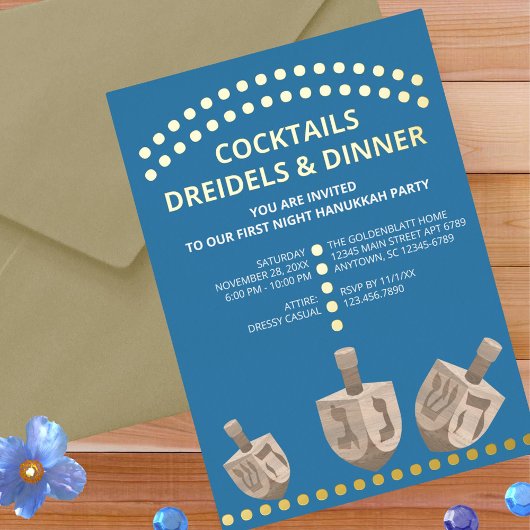 ドレディ素朴デルオモダンークカディナー金ゴールド 箔招待状