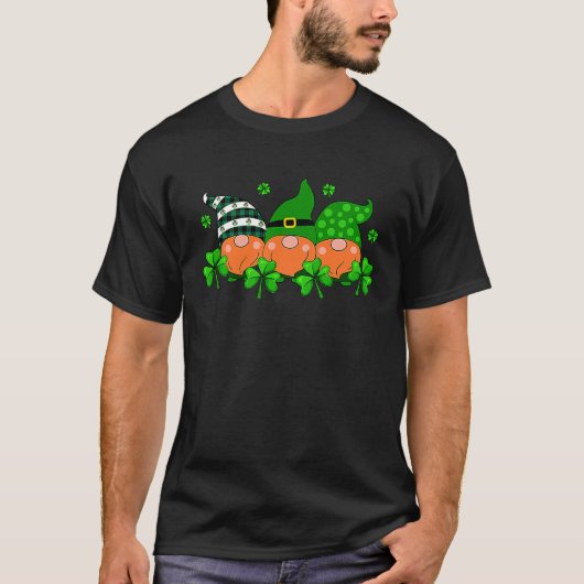 ドレドワーフCハッピーデイセントパトリックShamrock Tシャツ (正面)
