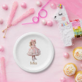 ドレパーソナライズされたスアップ誕生日パーティー ペーパープレート (パーティー)