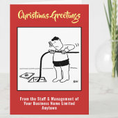 ドレンクリアランスとブロック解除クリスマスカード シーズンカード