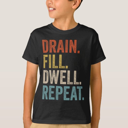 ドレンフィルドウェル反復腹膜透析腎 Tシャツ (正面)