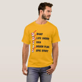 ドレンプラグEpic Story Tシャツ (正面フル)