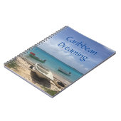 ドレーカリブのミングボネア魚釣りボーツ海 ノートブック (左側)