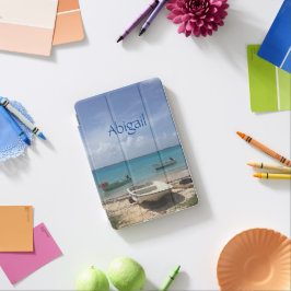 ドレーカリブのミングボネア魚釣りボーツ海 iPad MINIカバー