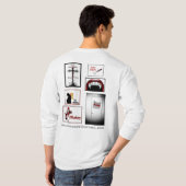 ドレークの台本 Tシャツ (裏面フル)