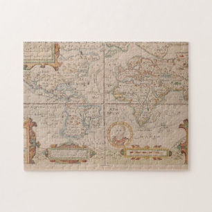 ドレークの地球のCircumnavigationの地図 ジグソーパズル