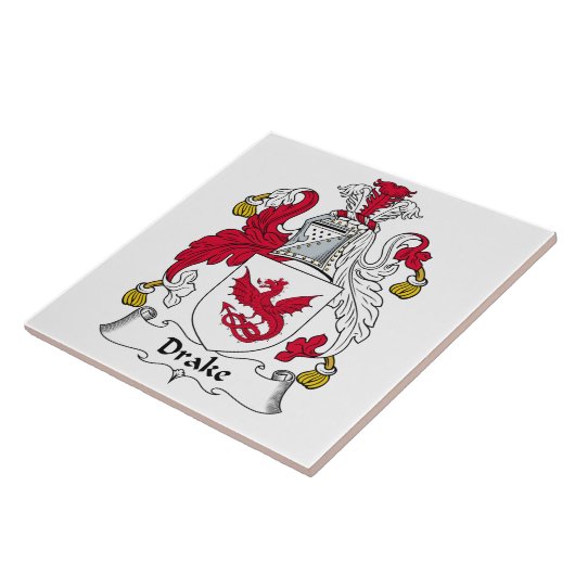ドレークの家紋 タイル (側面)