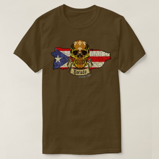 ドレード プエルトリコ島 Tシャツ (デザイン正面)
