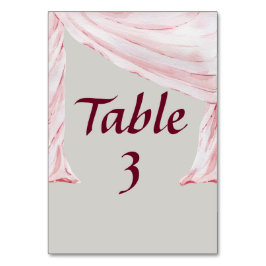 ドレープスカーフ テーブルナンバー