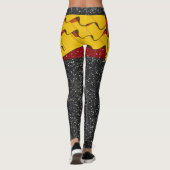 ドレープ幻想ドイツ語オクトーバーフェストポップ・アートのレギンス レギンス (裏面)