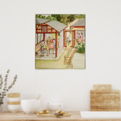 ドレ中国のスメーカーの店 ポスター (キッチン)