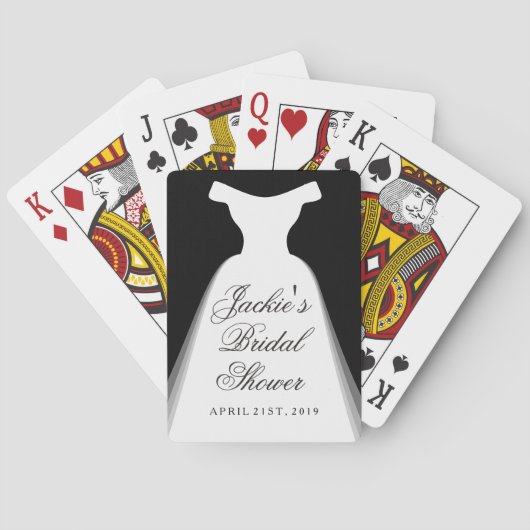 ドレ結婚スブライダルシャワー トランプ (裏面)