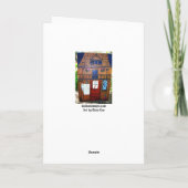 ドロウルの居酒屋でグッド・グッド・グリーティング カード (裏面)