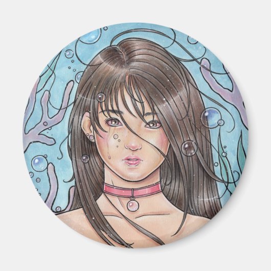 ドロウンの人魚マグネット マグネット (正面)