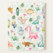 ドロキー恐竜ボーイズスクール孫ギフトカスタム プランナー手帳 (裏面)