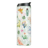 ドロキー恐竜モノグラム子供たち男の子の女の子 タンブラー (回転左)