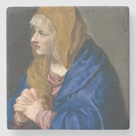 ドロサヴァージン（悲しみの母） ストーンコースター (正面)